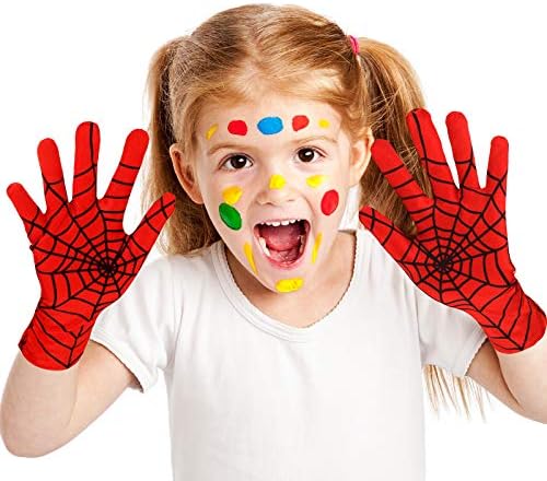 Halloween Spider Web Gloves Spider costume for Kids Babies Homecoming masquerade