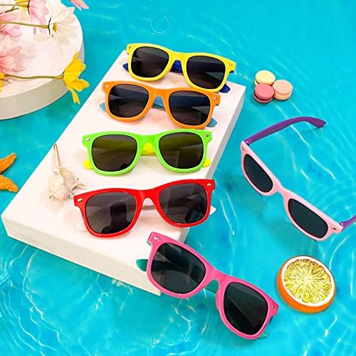 Matcheck Kids Square Sunglasses - Unique Stylish for 3-8