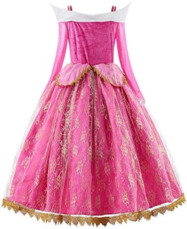 JerrisApparel Girls Pink Princess Costume Royal Published Dress