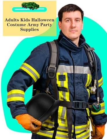 2 Pieces Plastic Military Hats Halloween Soldier Costume Army Party Supplies