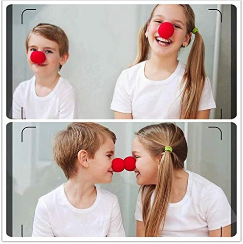 35-Piece clown nose with bulk for parties costumes