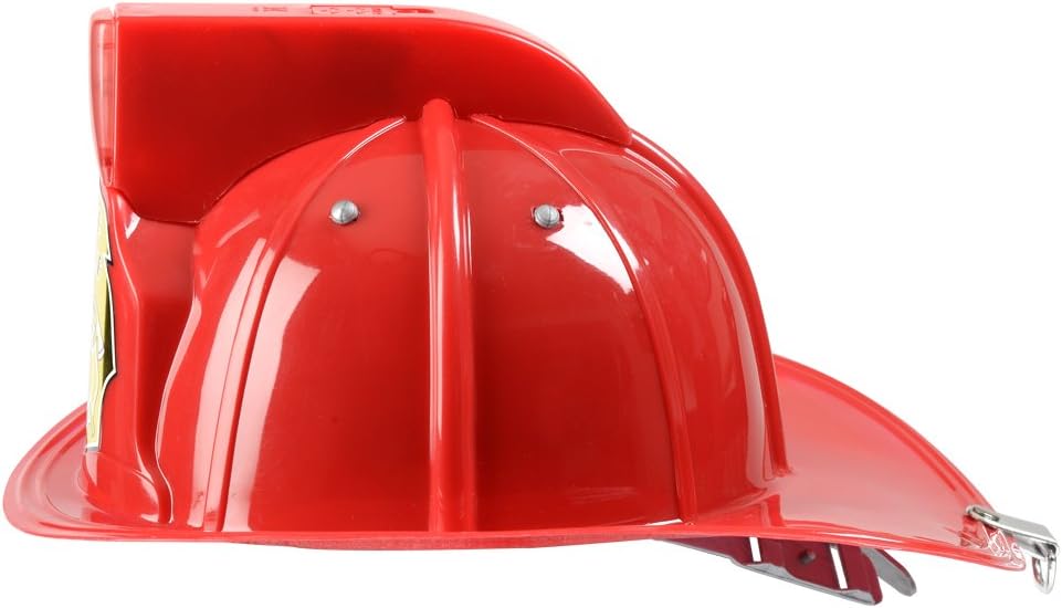 Aeromax Jr Fire Fighter Red Helmet with Lights Siren