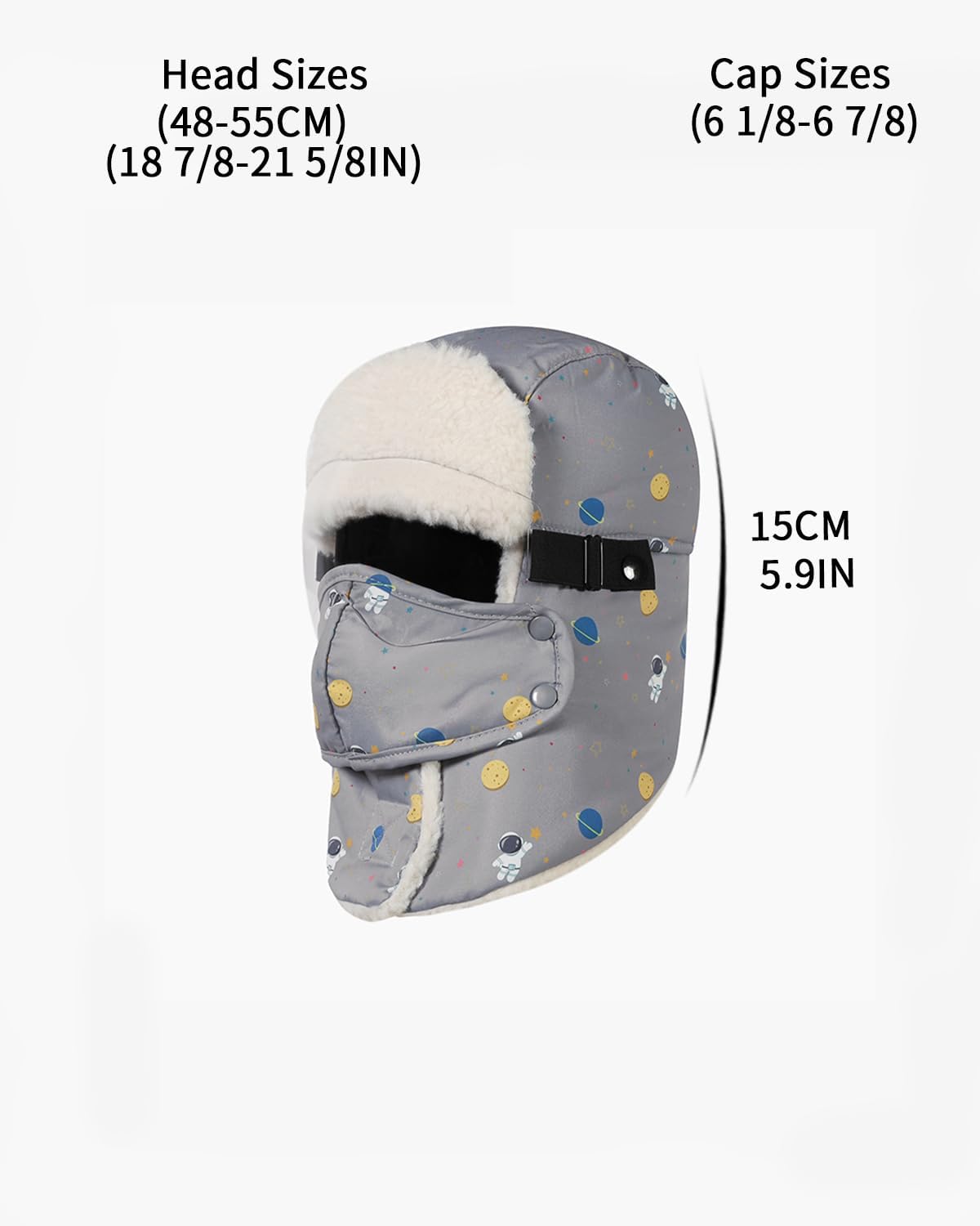 Marotow Childrens Winter Windshield Hat Warm and Soft Balaclava