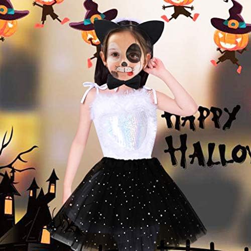 Adorable Black Cat Costume Set for Kids Halloween More