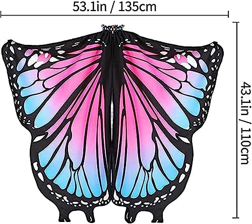 EONGERS Butterfly Wings UFO Girls Costume