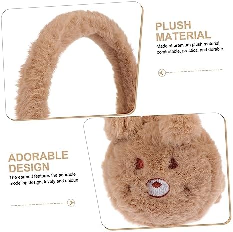 Adorable Cartoon Animal Earmuffs for Winter