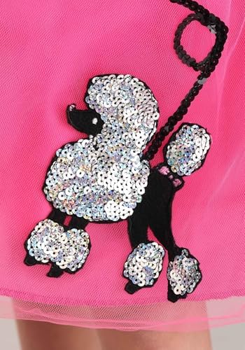 Classic 50s Poodle Skirt Costume for Kids
