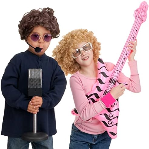 4Es Novelty Rockstar Costume Headset Prop - Fun for Kids Adults nocturnal