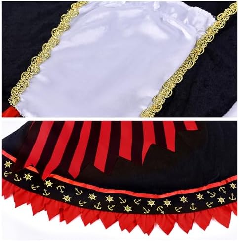 ZZIHA Girls Pirate Costume Set