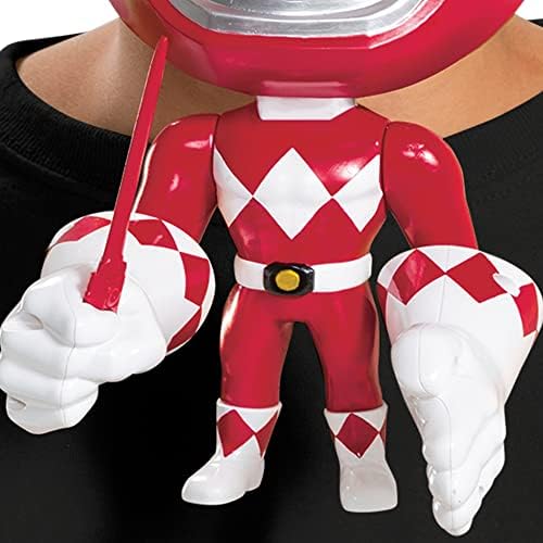 Disguise Red Ranger Mega Mask for Kids