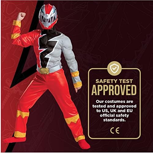 Red Ranger Muscle Costume for Kids