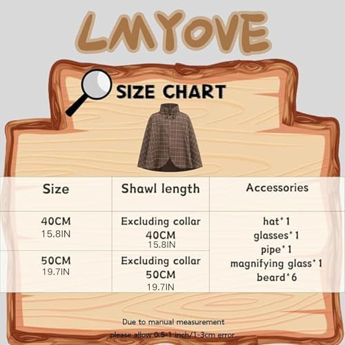 LMYOVE Detective Costume Kids Set