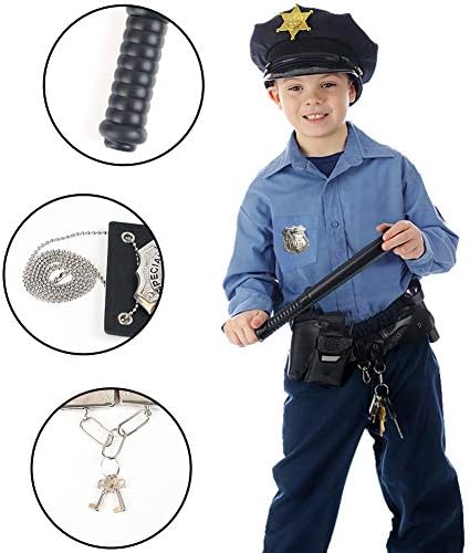 3 Otters Police Toy Set for Kids