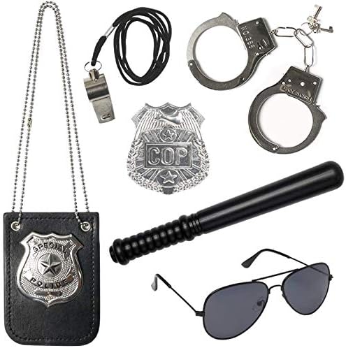 3 Otters Police Toy Set for Kids
