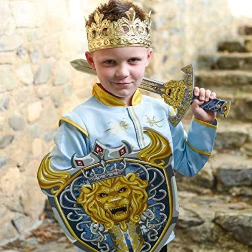 Golden Prince and King Crowns Costume Accessory