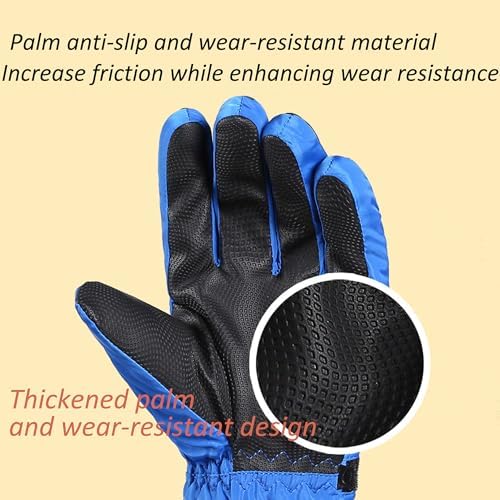 UTOWO Kids Waterproof Gloves Perfect Soft Stretchy Winter Gift