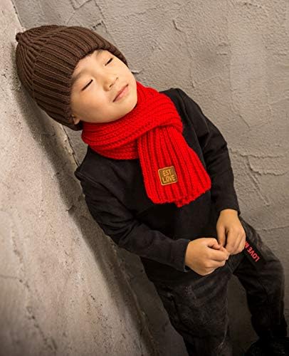 Winter Warm Knitted Scarf