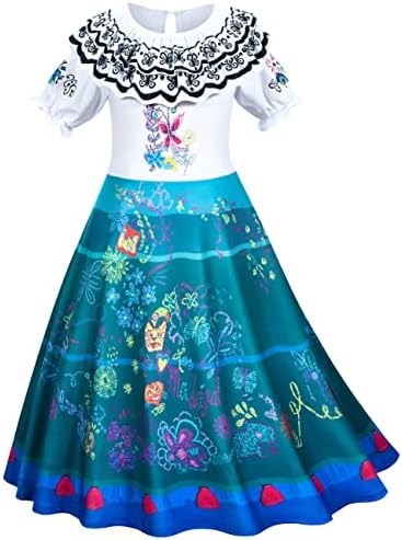 Magic Princess Costume Dress for Girls with Accessories