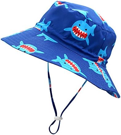 Home Prefer UPF 50 Wide Brim Kids Sun Protection Hat
