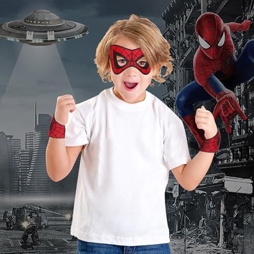 Halloween Spider Mask for Kids Super Hero Role Play Costume