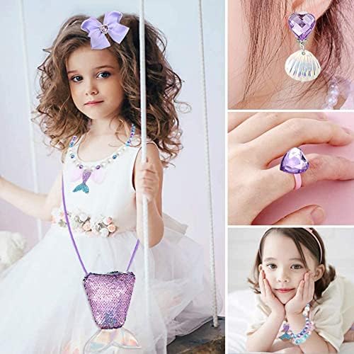 Princess Mermaid Costume Accessory Set for Girls