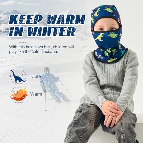 Warm Winter Balaclava Hat for Kids
