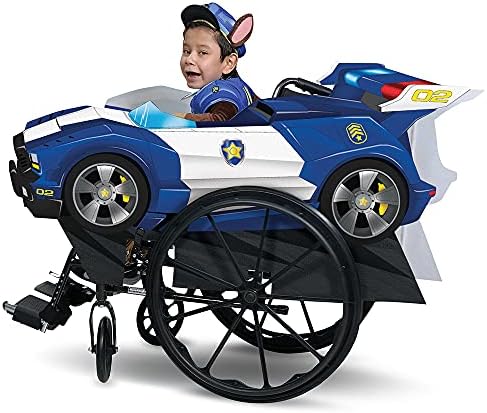 Chase from Paw Patrol Adapted wheelchair costume