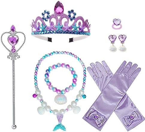 Princess Mermaid Costume Accessory Set for Girls