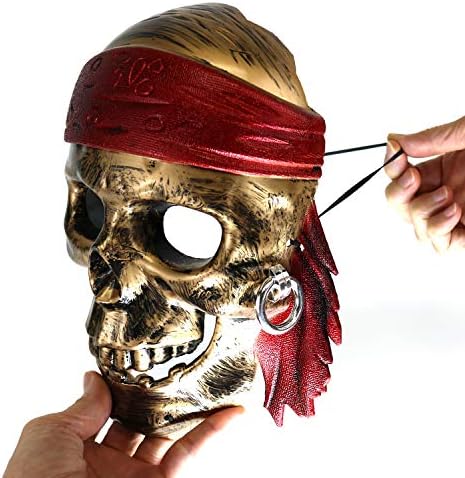 GiftExpress Kids Pirate Costume - 10-Piece Deluge Halloween Accessories Role Play Set