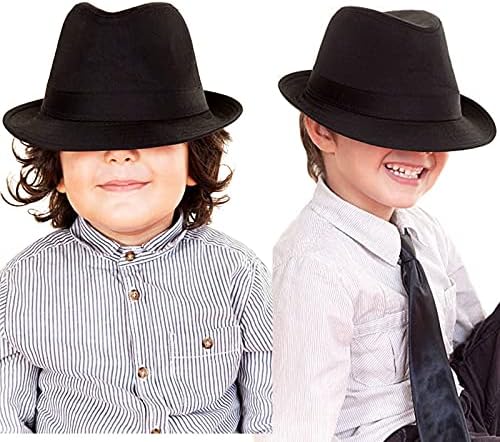 UTOWO Boys felt fedora hat