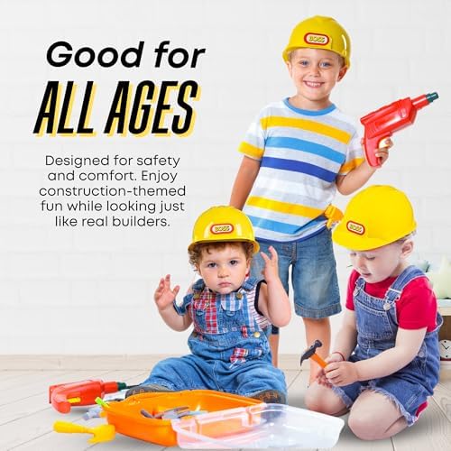 Adjustable Yellow Construction Hard Hat