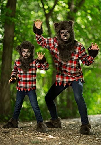 Fierce Werewolf Costume for Kids Halloween Transformation