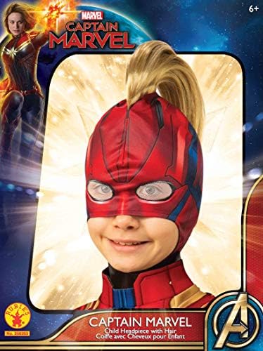 Rubies Marvel Captain Marvel RedBlue Mohawk Headpiece