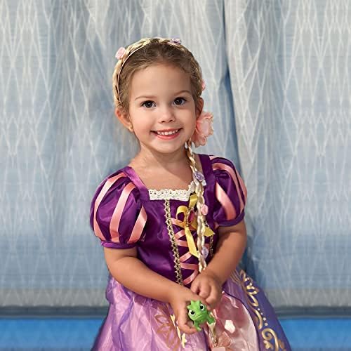 Girls Halloween Princess Costume Little Girls Costume Soft Fabric Purple