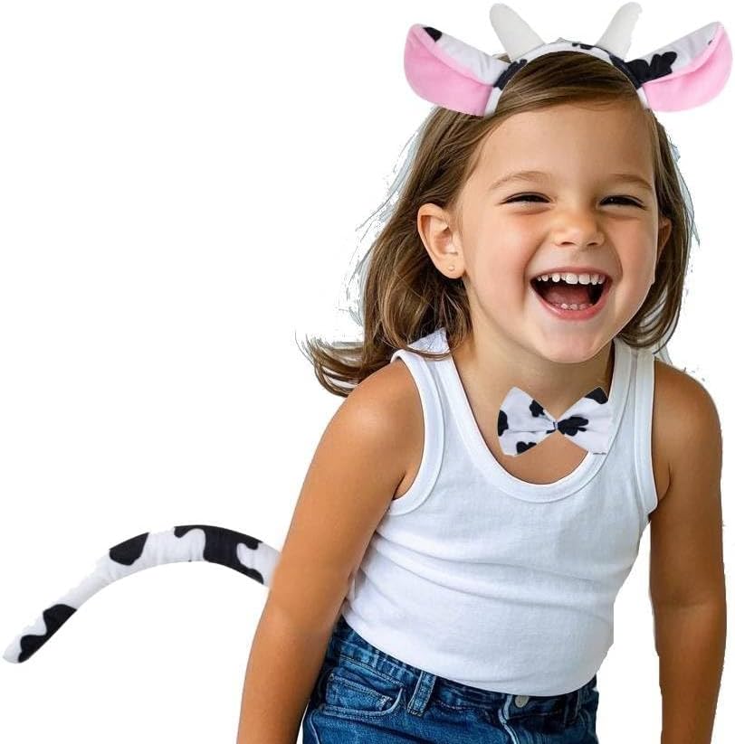 Adorable Cow Costume Set for Kids - Soft and Comfortable