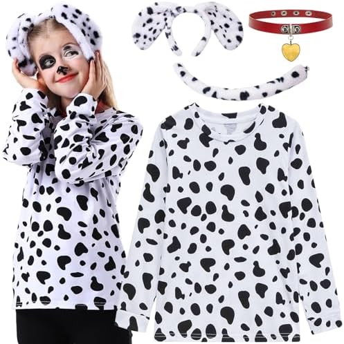 101 Days of School Dalmatian Kids Boys Shirt Collar Headband