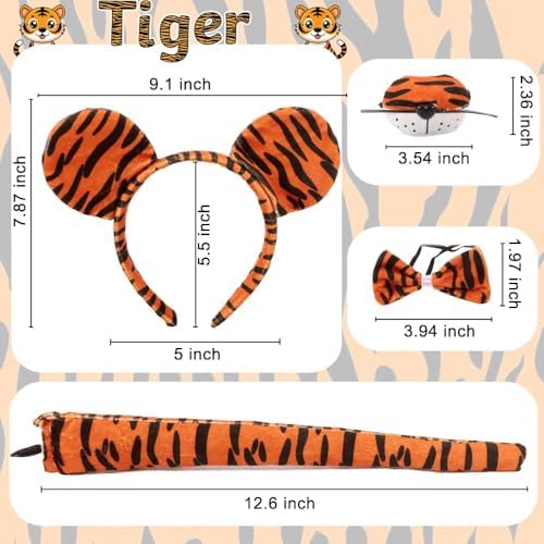 Luxtacular Tiger Costume Set