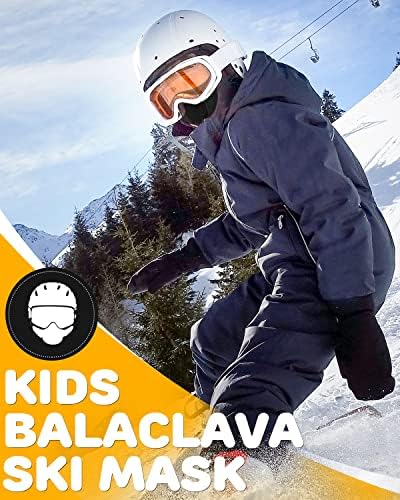 Venswell Breathable Ski Mask for Kids