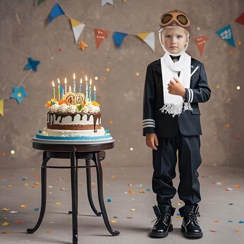 Pistha Kids Pilot Aviator Costume