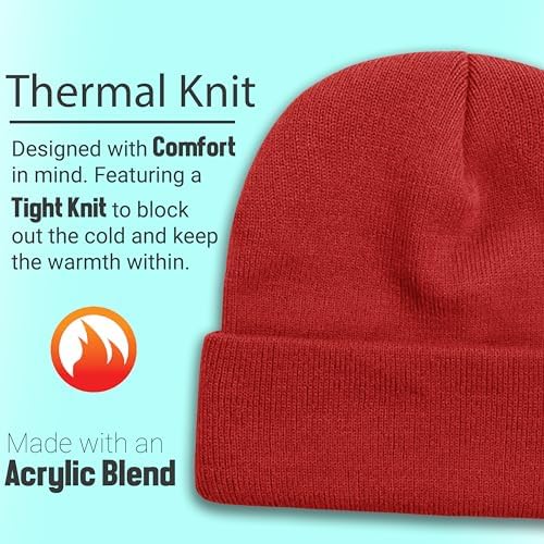 Winterlace 48-Piece Kids Beanies Gloves Set