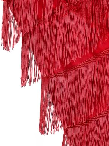 Leadtex Girls 20s Flapper Dress Costume with Feather Headband 1