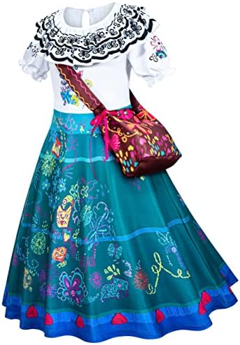 Magic Princess Costume Dress for Girls with Accessories