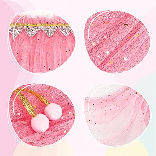 Hapgo 10-Piece Princess Cake Dress Up Set for Little Girls