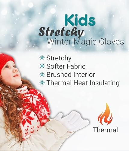 Winterlace 48-Piece Kids Beanies Gloves Set