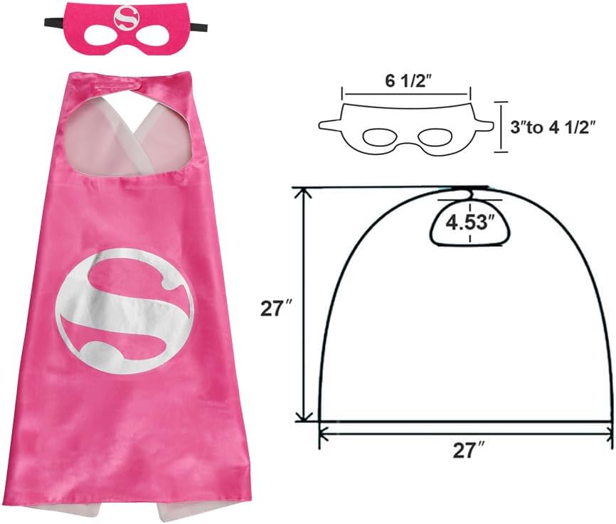 Bright Kids Superhero Cape Set