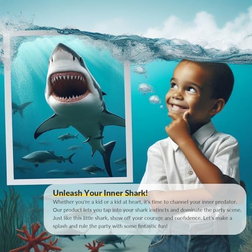 Holyzuel Shark Adventure Costume Fin