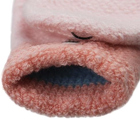 Perfect Gift for Kids Winter-Friendly Wool Knit Gloves