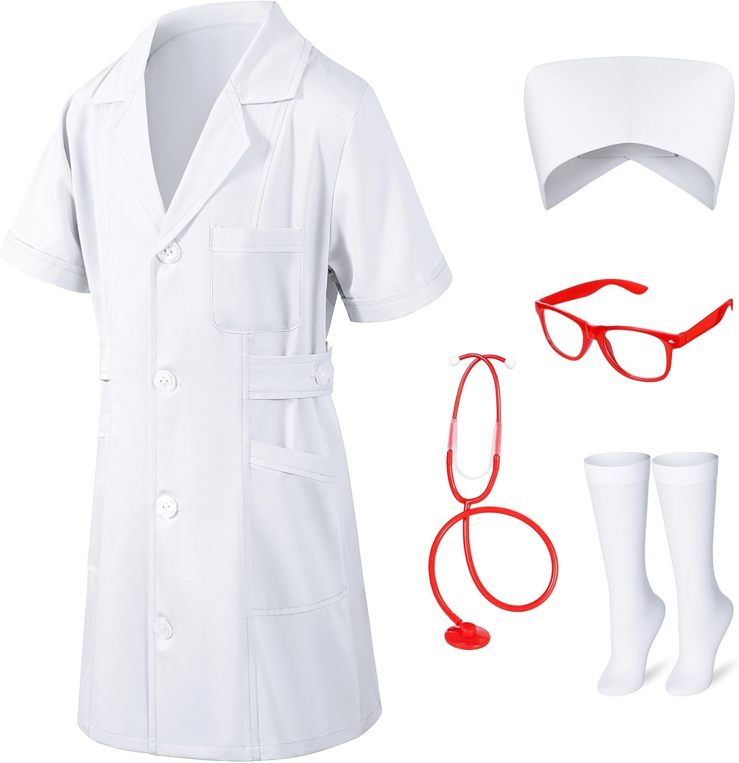 Halloween Nurse Costume Set