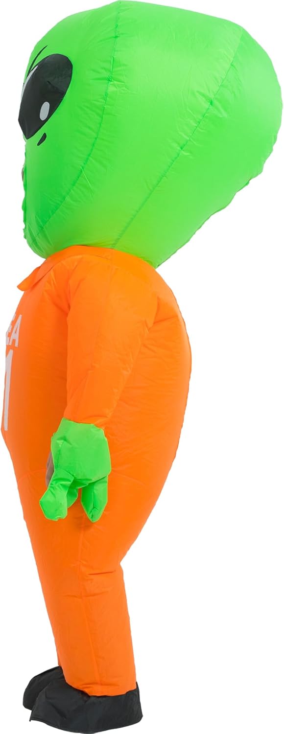 Deluxe Inflatable Alien Costume for Kids