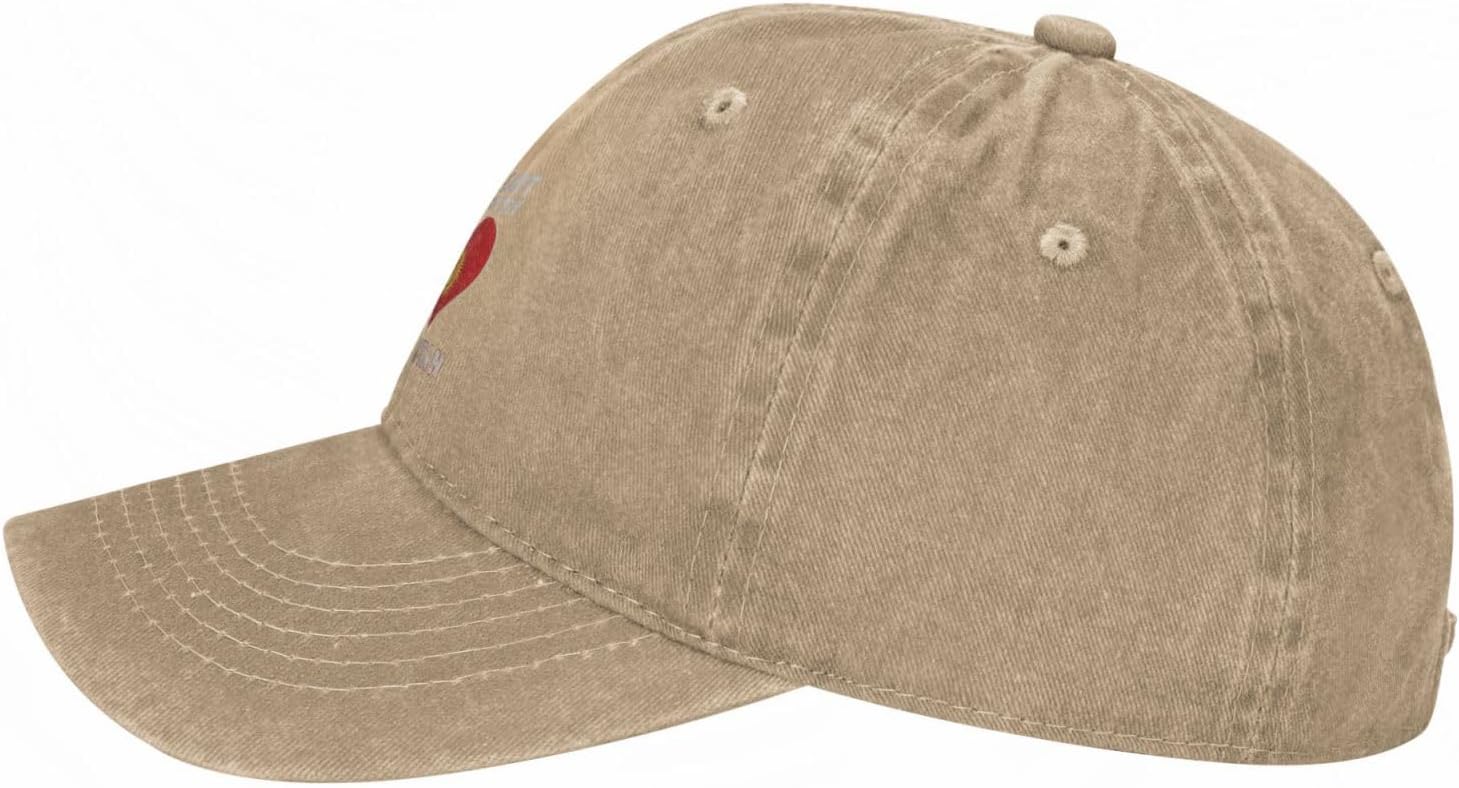 My Heart My Country My Kyrgyzstan Baseball Cap with Four Ventilation Holes
